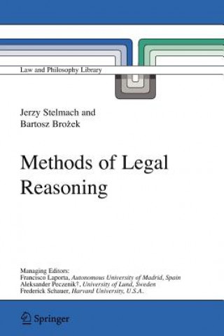 Könyv Methods of Legal Reasoning Jerzy Stelmach