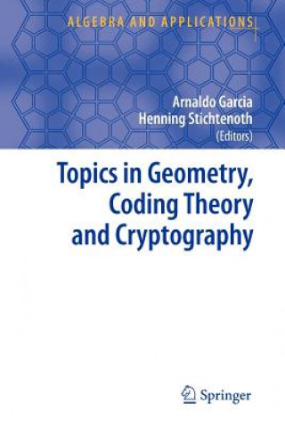 Kniha Topics in Geometry, Coding Theory and Cryptography Arnaldo Garcia