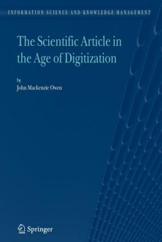 Kniha Scientific Article in the Age of Digitization John Mackenzie Owen