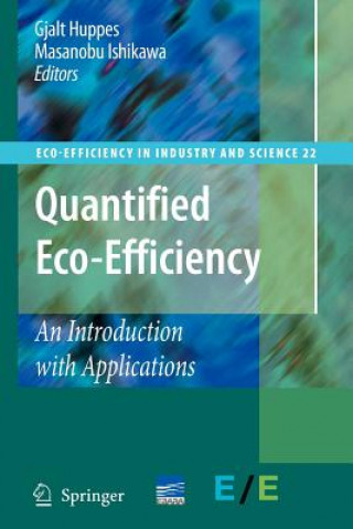 Kniha Quantified Eco-Efficiency Gjalt Huppes