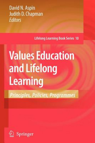Kniha Values Education and Lifelong Learning David N. Aspin