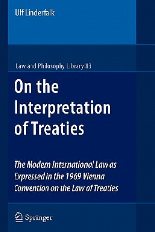 Könyv On the Interpretation of Treaties Ulf Linderfalk