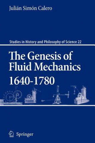Książka Genesis of Fluid Mechanics 1640-1780 Julián Simón Calero