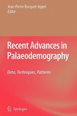 Carte Recent Advances in Palaeodemography Jean-Pierre Bocquet-Appel