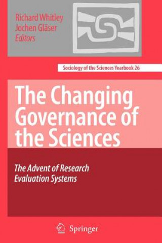 Knjiga Changing Governance of the Sciences Richard Whitley