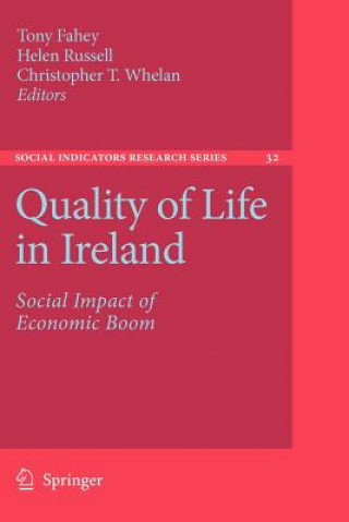 Kniha Quality of Life in Ireland Tony Fahey