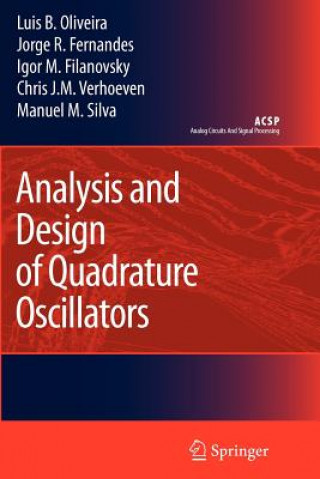 Carte Analysis and Design of Quadrature Oscillators Luis B. Oliveira