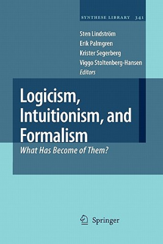 Kniha Logicism, Intuitionism, and Formalism Sten Lindström