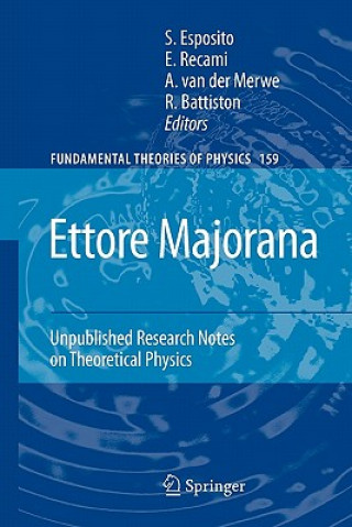 Carte Ettore Majorana: Unpublished Research Notes on Theoretical Physics Salvatore Esposito