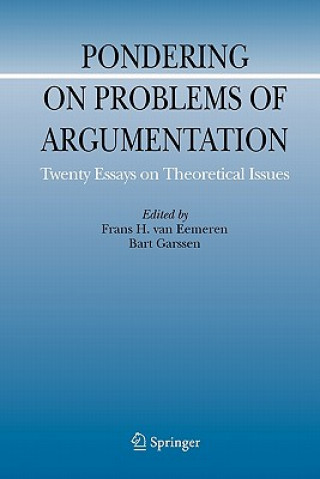 Buch Pondering on Problems of Argumentation Frans H. van Eemeren