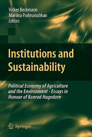 Carte Institutions and Sustainability Volker Beckmann