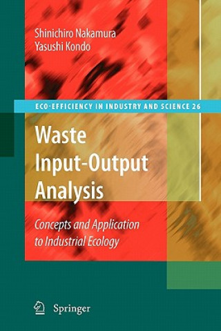 Könyv Waste Input-Output Analysis Shinichiro Nakamura