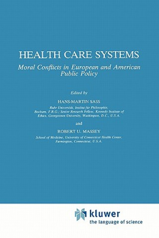 Kniha Health Care Systems Hans-Martin Sass