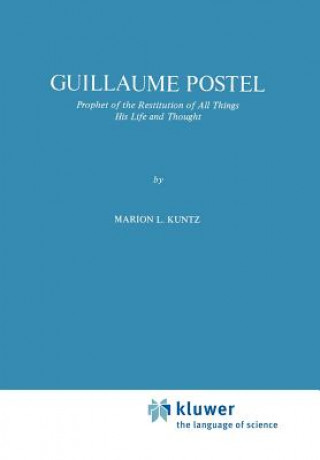 Książka Guillaume Postel M.L. Kuntz