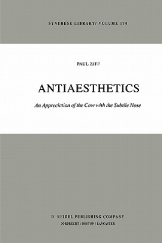 Kniha Antiaesthetics Paul Ziff