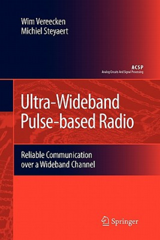 Książka Ultra-Wideband Pulse-based Radio Wim Vereecken