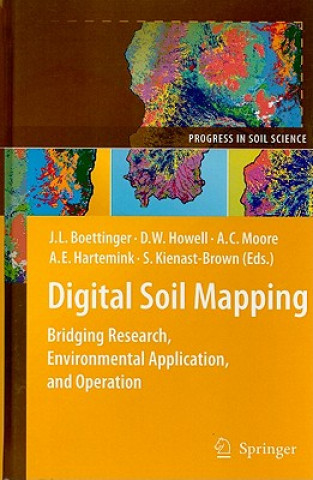 Kniha Digital Soil Mapping Janis L. Boettinger