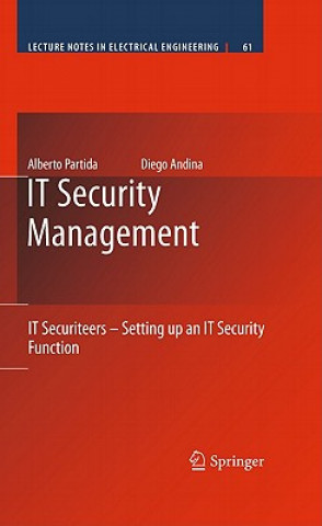 Könyv IT Security Management Alberto Partida