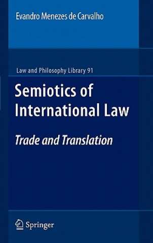 Kniha Semiotics of International Law Evandro Menezes de Carvalho