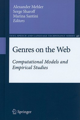 Kniha Genres on the Web Alexander Mehler