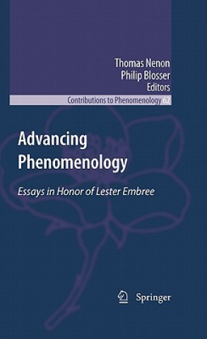 Kniha Advancing Phenomenology Thomas Nenon