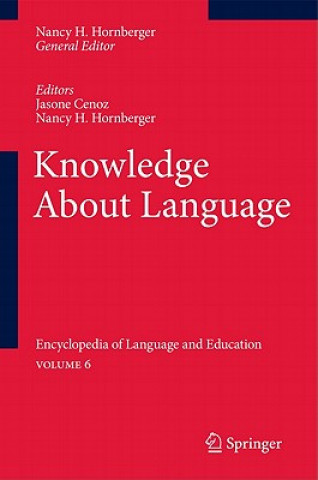 Carte Knowledge About Language Jasone Cenoz