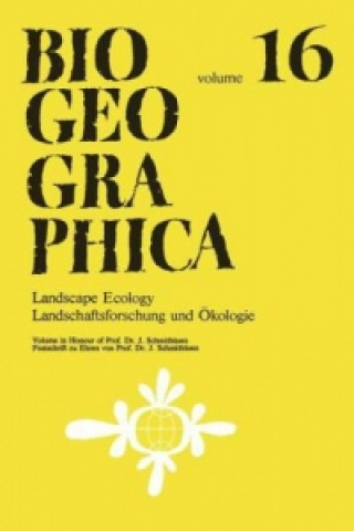 Kniha Landscape Ecology/Landschaftsforschung und Ökologie P. Müller