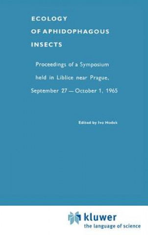 Könyv Ecology of Aphidophagous Insects I. Hodek