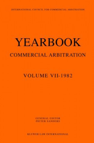 Kniha Yearbook Commercial Arbitration Pieter Sanders