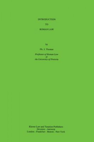 Kniha Introduction to Roman Law P. Thomas