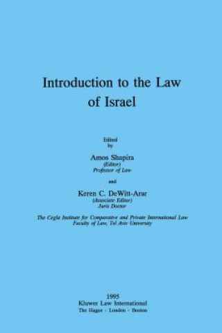 Livre Introduction to the Law of Israel Amos Shapira