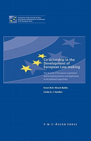 Kniha Co-actorship in the Development of European Law-Making Ernst M. H. Hirsch Ballin