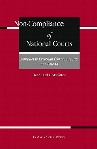 Kniha Non-Compliance of National Courts Bernhard Hofstötter