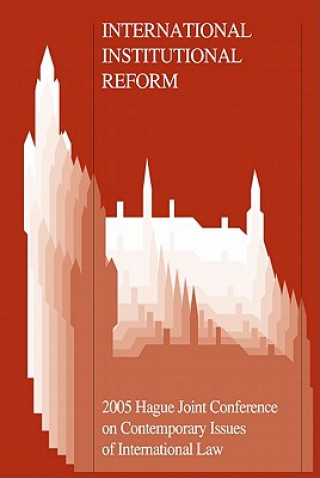 Könyv International Institutional Reform Agata A. Fijalkowski