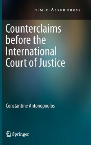 Kniha Counterclaims before the International Court of Justice Constantine Antonopoulos