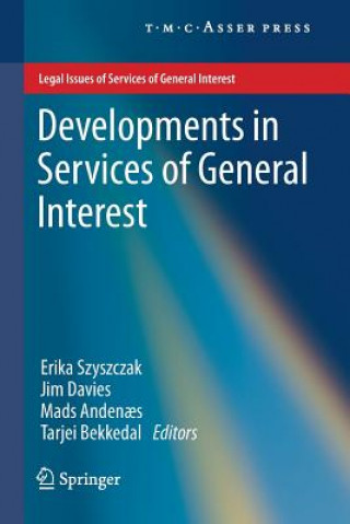 Книга Developments in Services of General Interest Erika Szyszczak