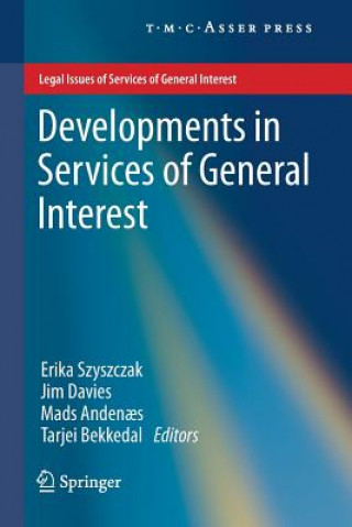 Könyv Developments in Services of General Interest Erika Szyszczak