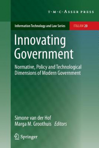 Könyv Innovating Government Simone van der Hof