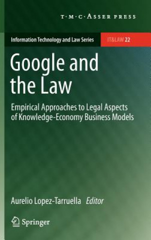 Kniha Google and the Law Aurelio Lopez-Tarruella