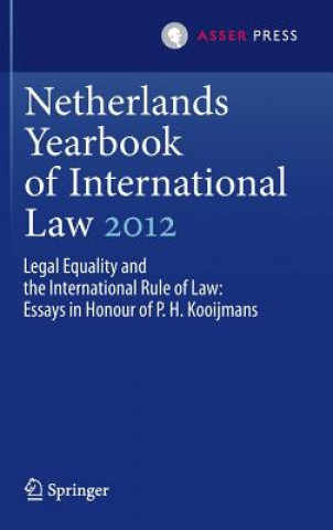 Книга Netherlands Yearbook of International Law 2012 Janne Elisabeth Nijman