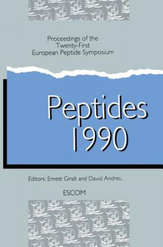 Buch Peptides 1990 E. Giralt