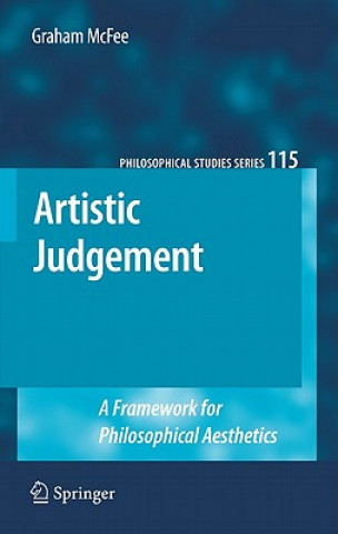 Kniha Artistic Judgement Graham McFee
