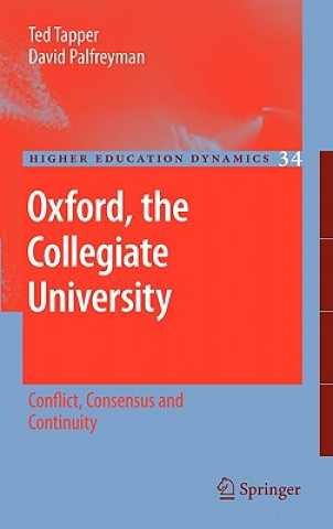 Kniha Oxford, the Collegiate University Ted Tapper