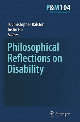 Książka Philosophical Reflections on Disability D. Christopher Ralston