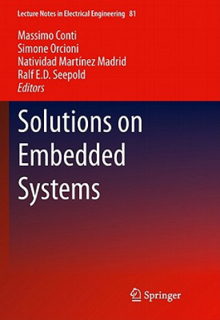 Kniha Solutions on Embedded Systems Massimo Conti