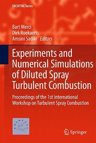 Kniha Experiments and Numerical Simulations of Diluted Spray Turbulent Combustion Bart Merci