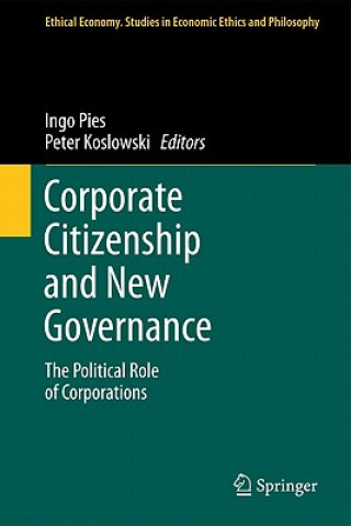 Книга Corporate Citizenship and New Governance Ingo Pies