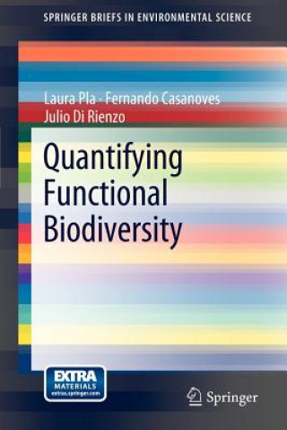Knjiga Quantifying Functional Biodiversity Laura Pla