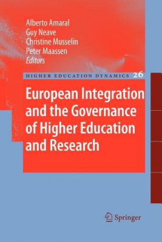 Buch European Integration and the Governance of Higher Education and Research Alberto Amaral