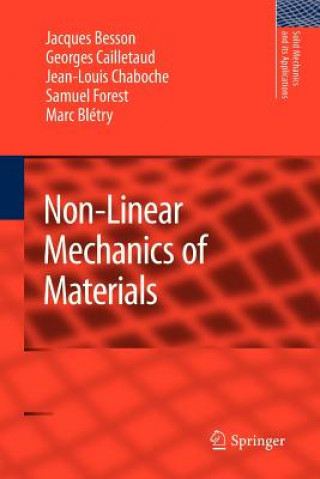 Kniha Non-Linear Mechanics of Materials Jacques Besson